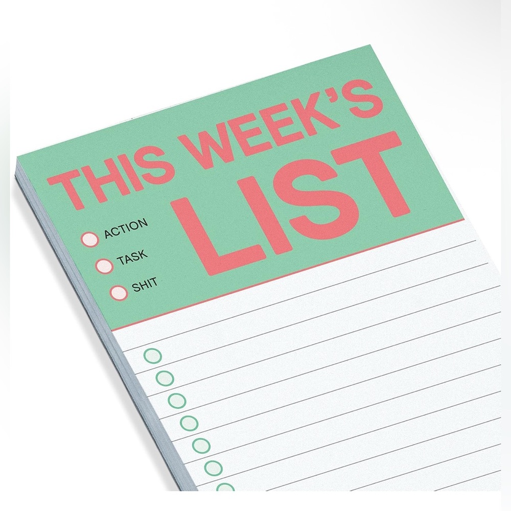 Weekly List Notepad 3.5” X 9” - Picture 6 of 9
